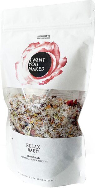 I Want You Naked Rose & Hibiskus Badezusatz