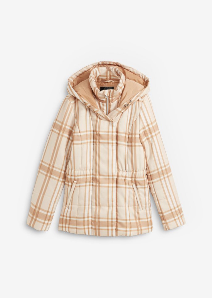 Steppjacke kariert