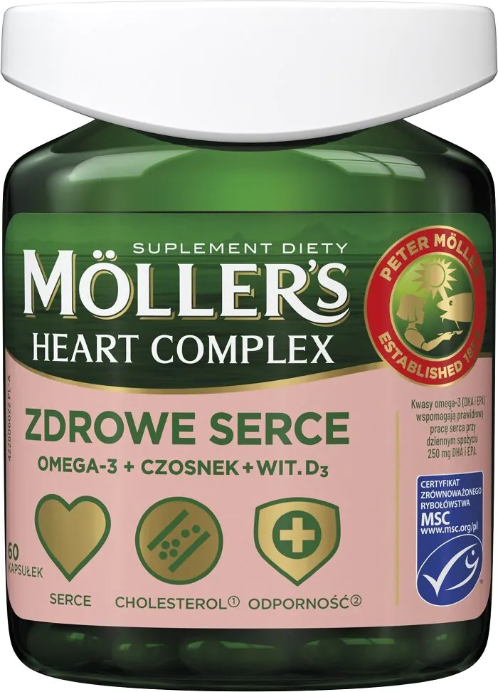 Mollers Complex Heart kapsule za zdravo srce