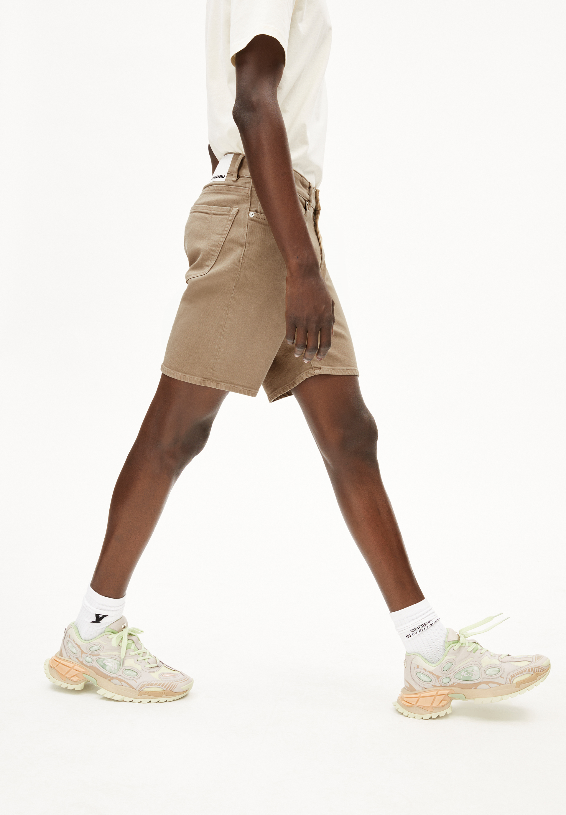 Jeans Shorts aus Bio-Baumwoll Mix