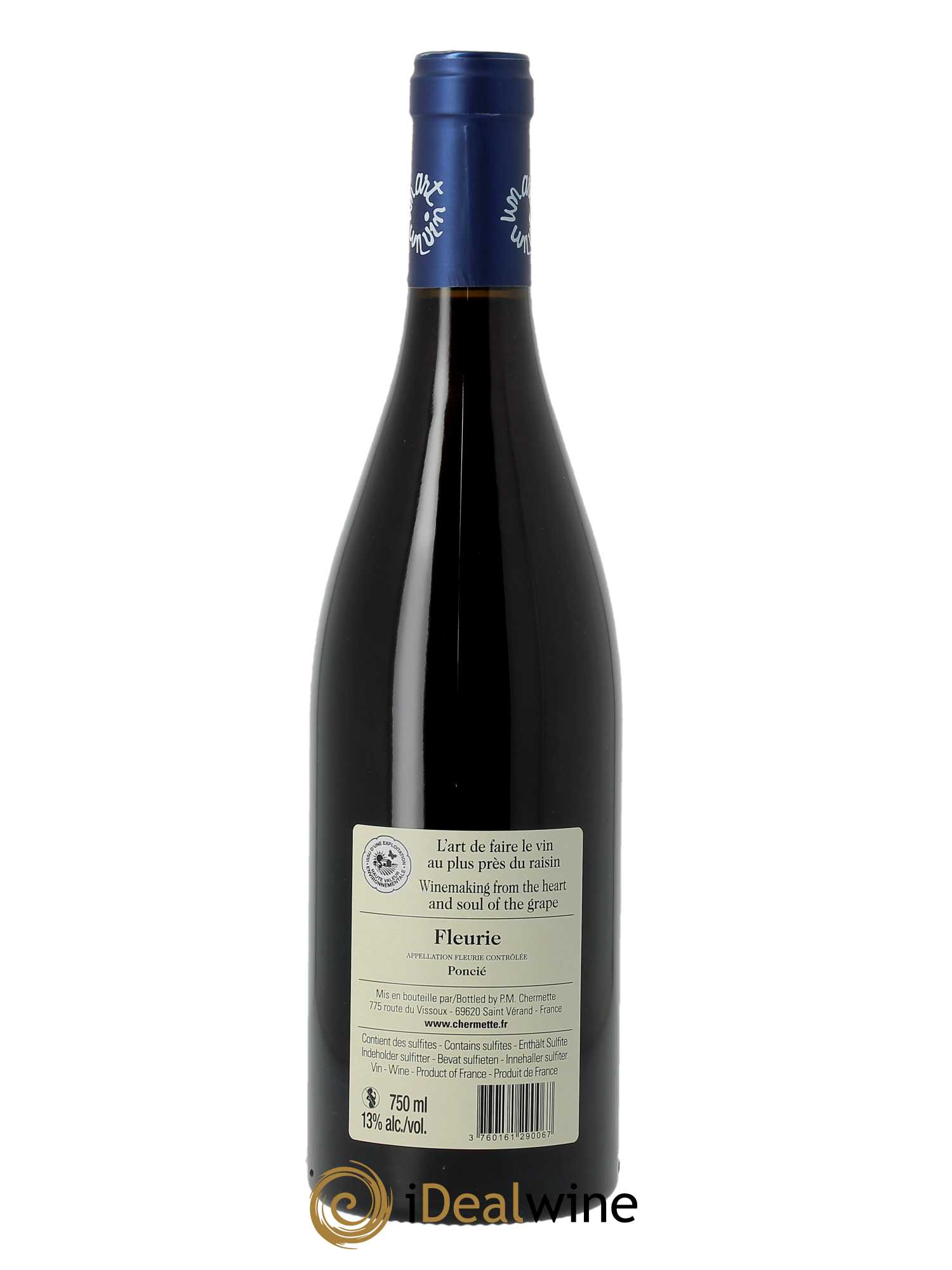 Fleurie Poncié Domaine du Vissoux - P-M. Chermette  2021 - Lot de 1 Bouteille