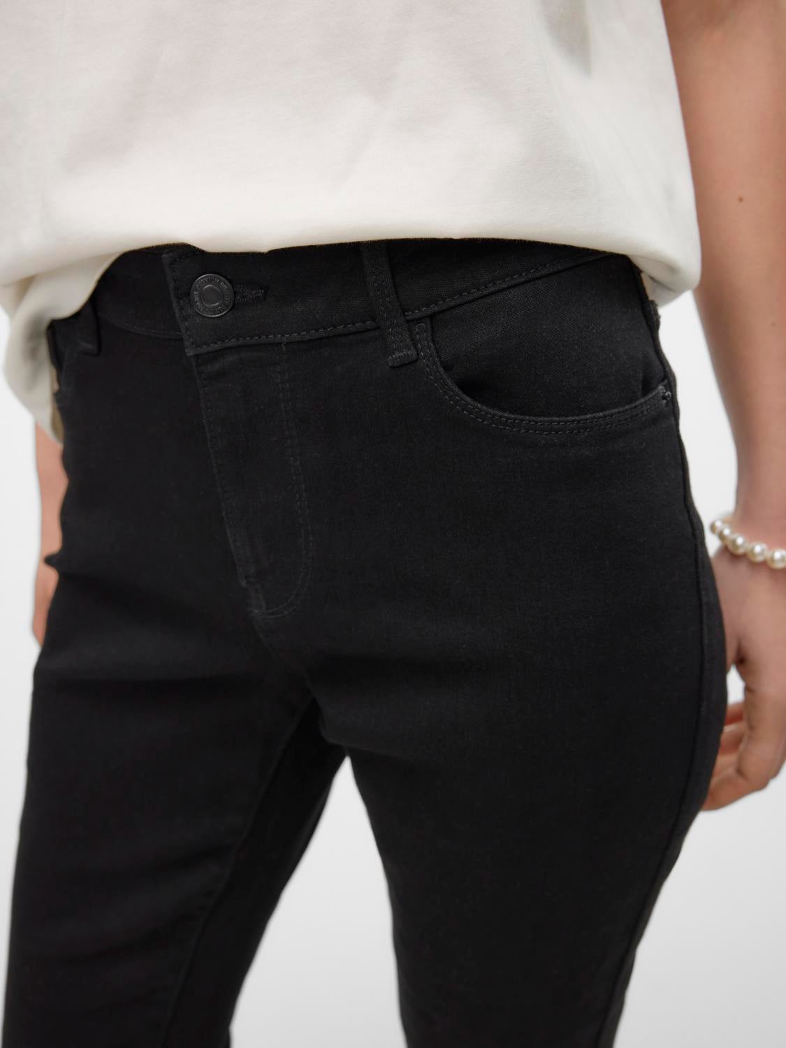 VMELLY Mid Rise Skinny Fit Jeans