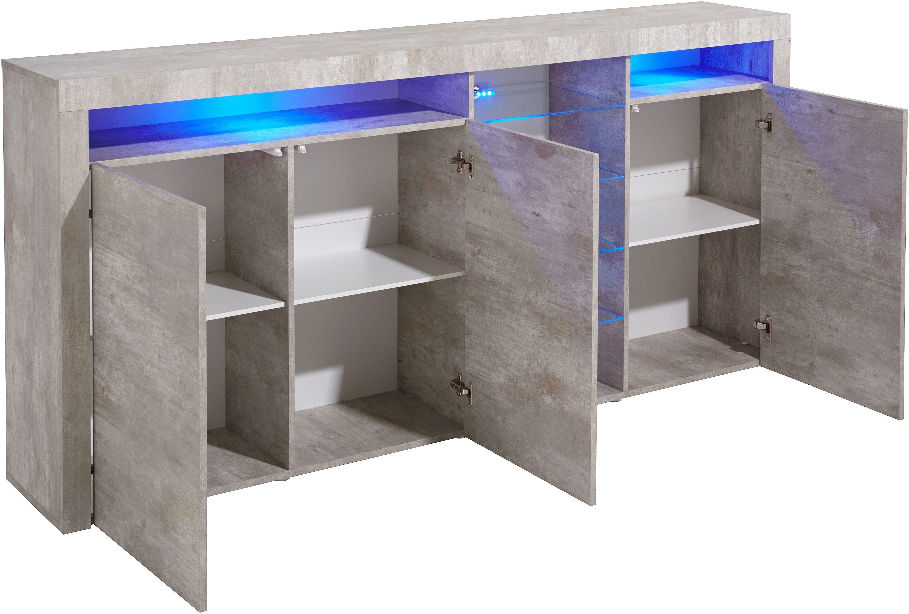 borchardt Möbel Highboard Santa Fe, Breite 200 cm