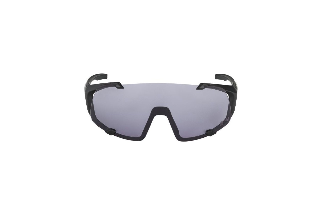 Alpina Hawkeye S Q-Lite V black matt / purple mirror lens