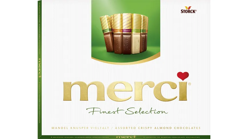 merci Finest Selection Mandel Knusper Vielfalt 250 g