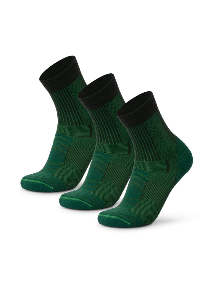 DANISH ENDURANCE Socken Merino Hiking Light in green günstig kaufen