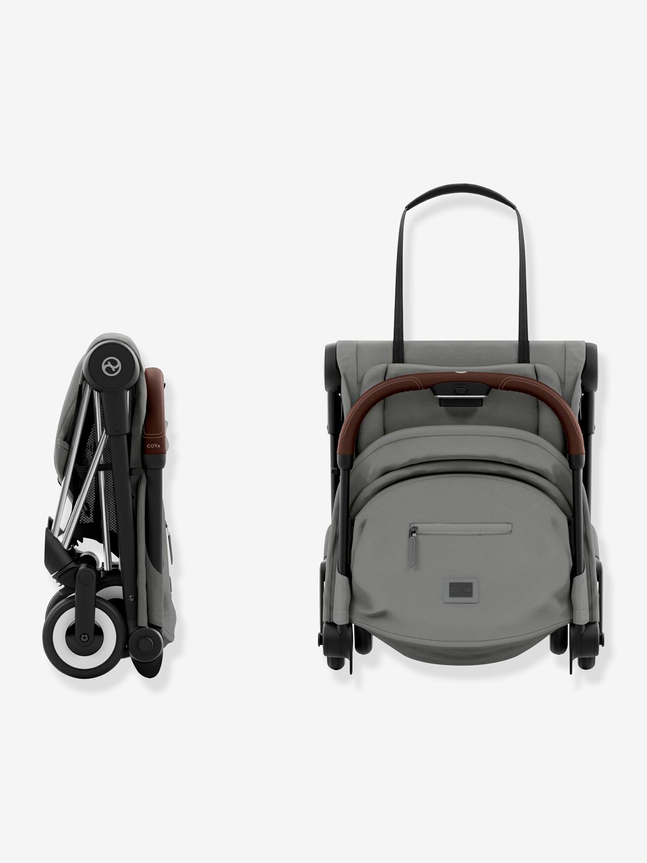 Poussette CYBEX Platinum Coya chrome brown/mirage grey