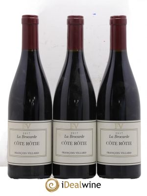 Côte-Rôtie La Brocarde François Villard  2017 - Lot de 3 Bouteilles