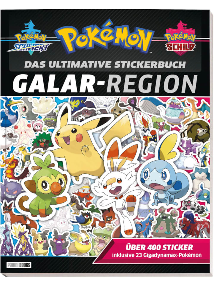 Pokémon Malbuch - Pokémon - Das offizielle Stickerbuch der Galar Region, ab 6 Jahre günstig kaufen onesize