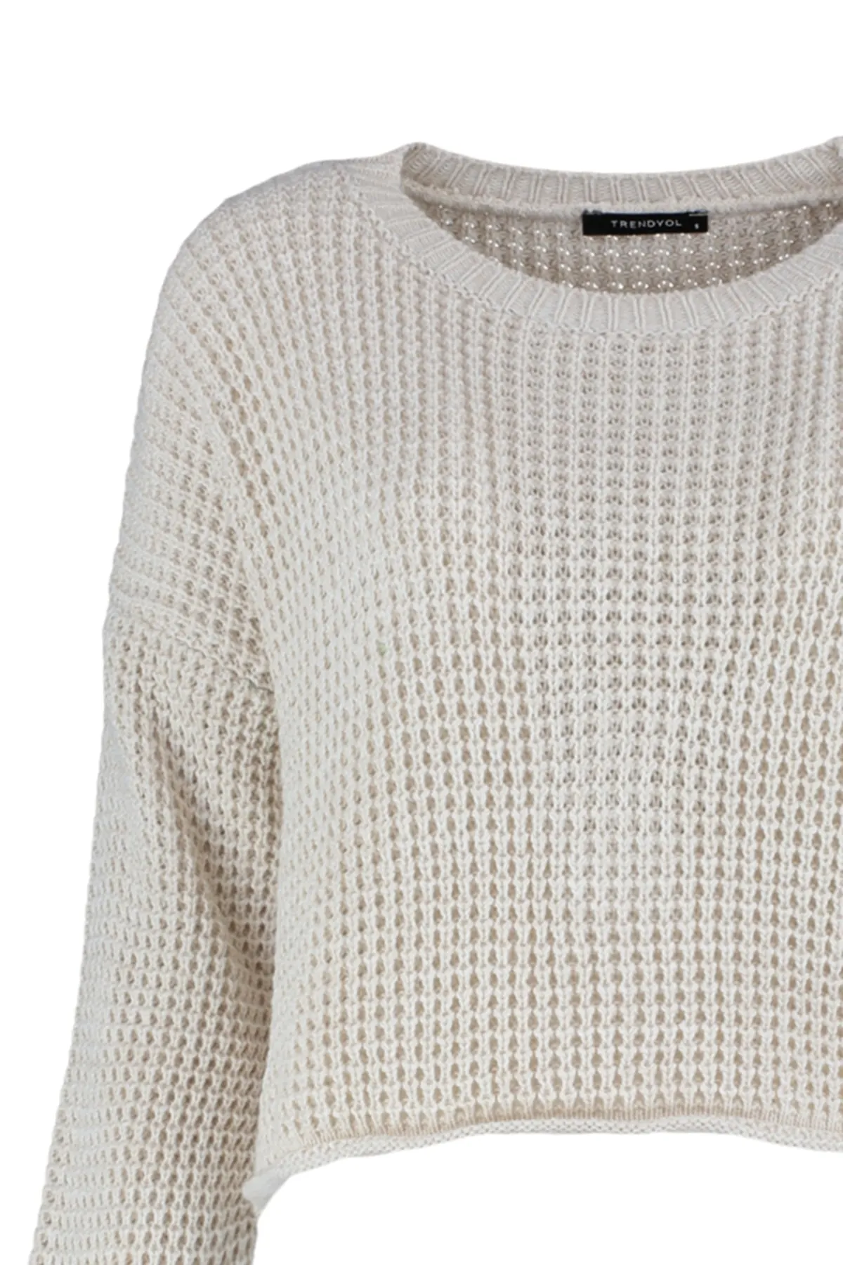Trendyol Collection  Steinkurzer Strickpullover TWOAW23KZ01193