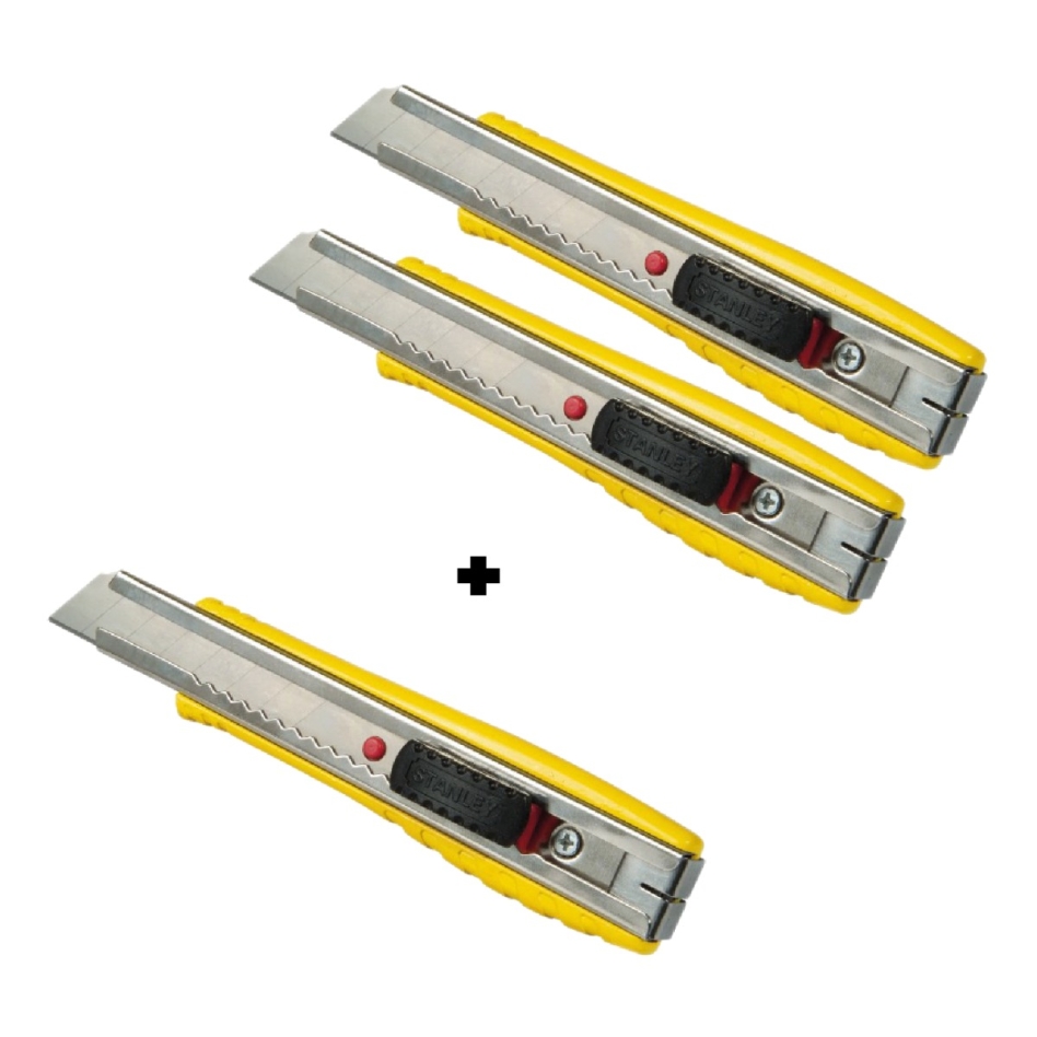 Stanley FMHT10421-0 FatMax Snap-off knife 18mm 2+1