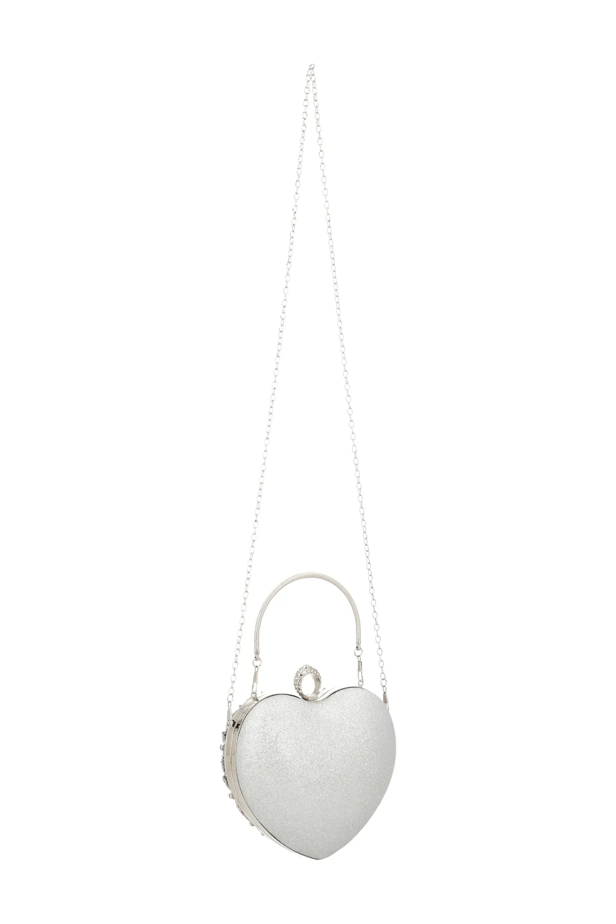 Felipa  Handtasche - Silberfarben - Unifarben