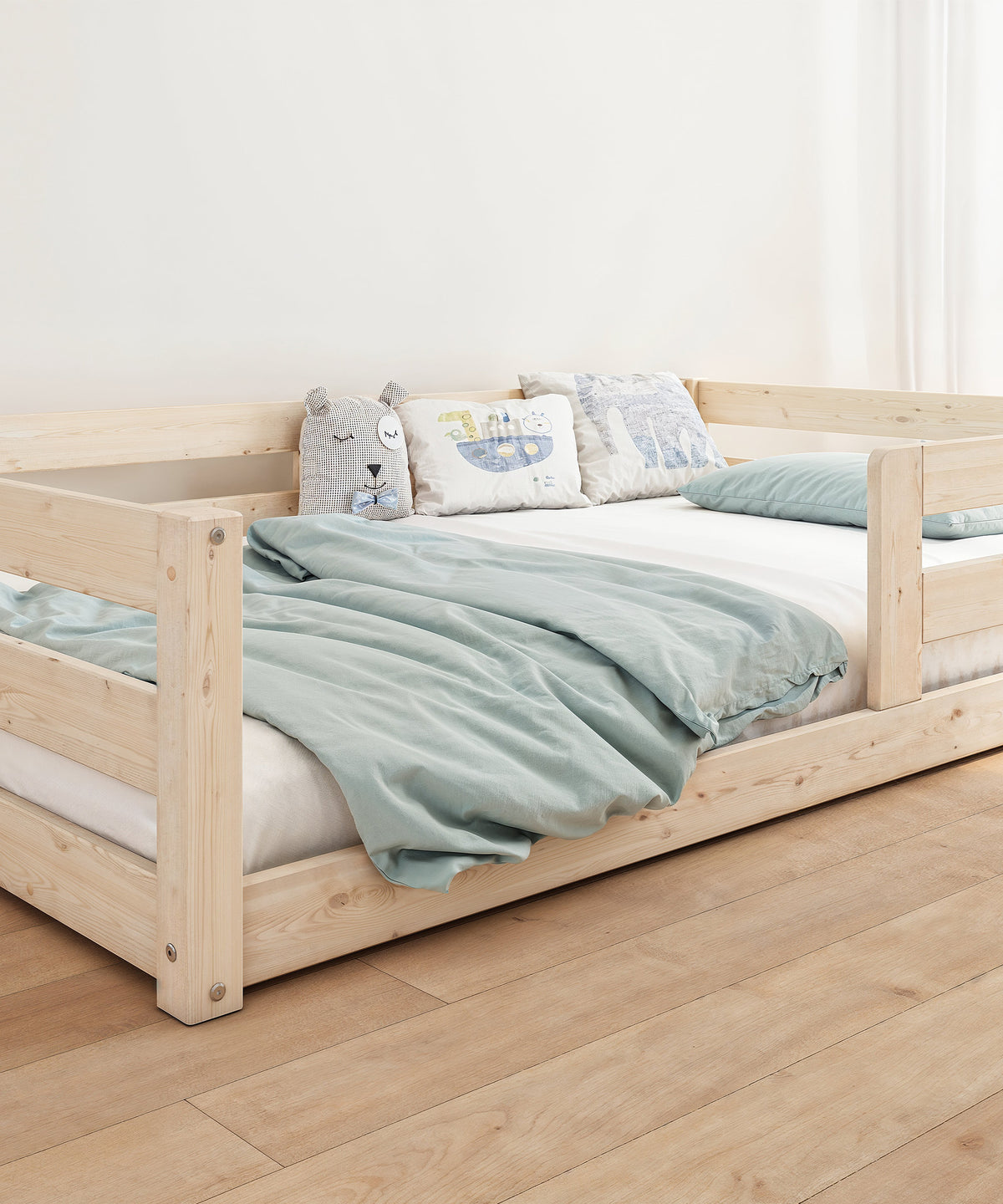 Bodenbett Kiefer K3 Natur