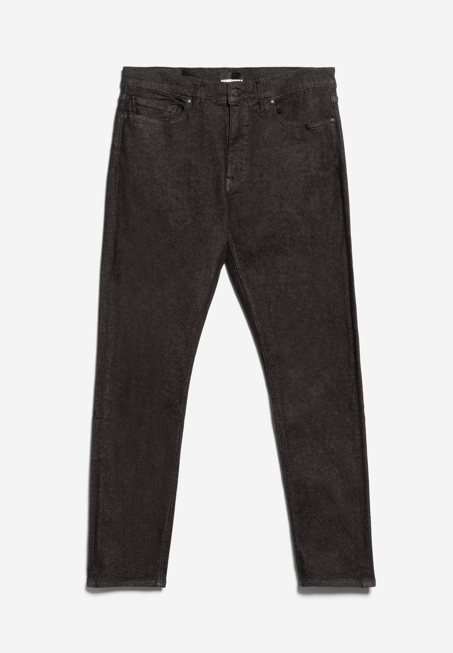 Tapered Leg Mid Waist aus Bio-Baumwoll Mix