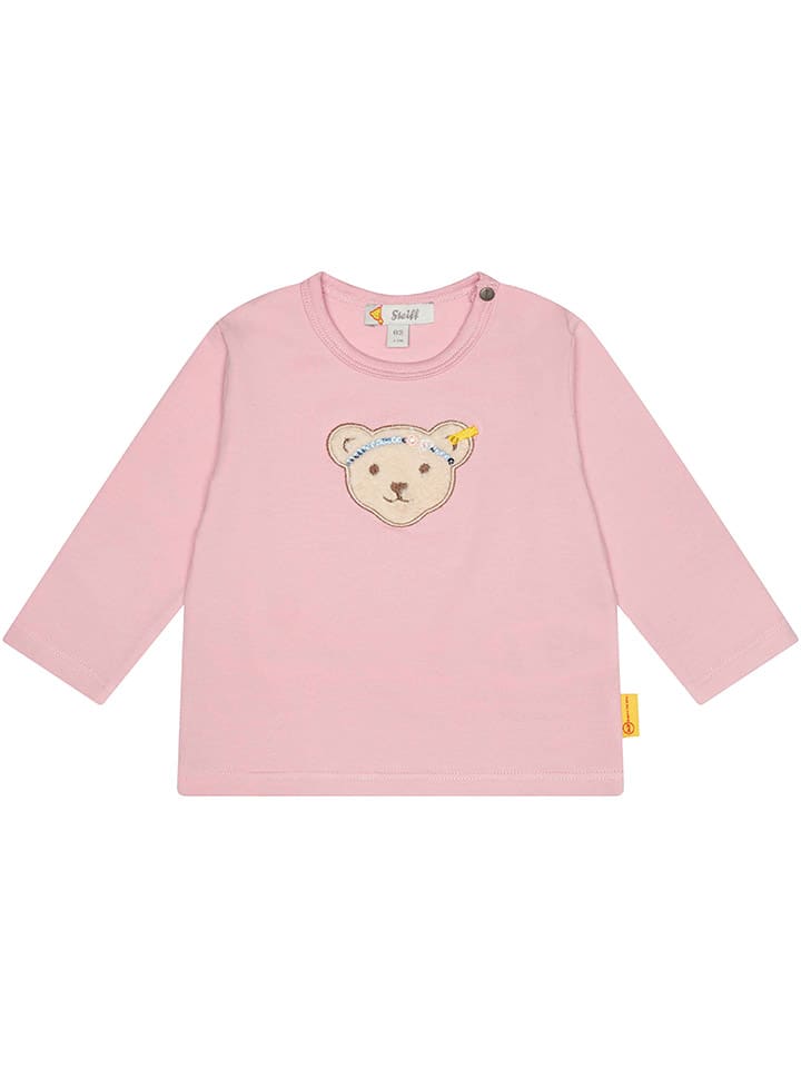 Steiff Longsleeve in Rosa günstig kaufen