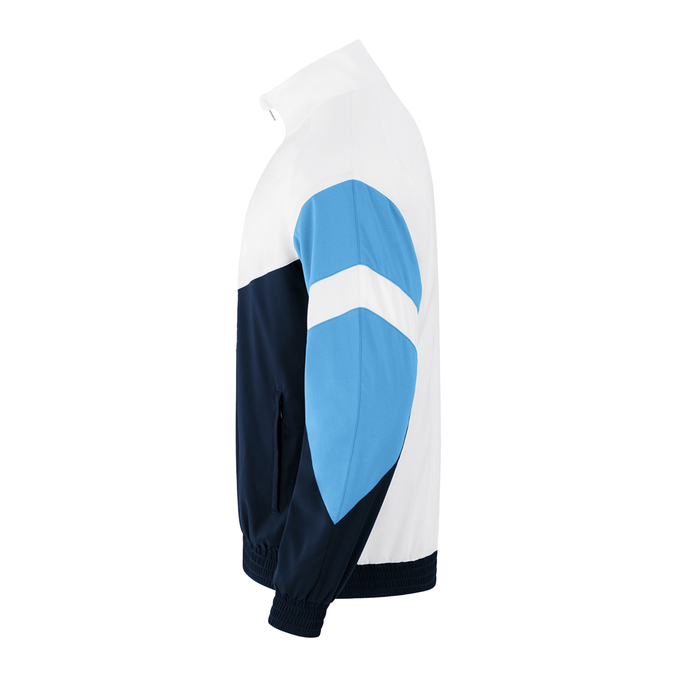 JAKO Retro Freizeitjacke Schwarz Weiss Blau F912
