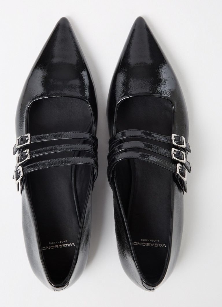 Vagabond Shoemakers, Hermine, lakierowane baleriny ze skóry