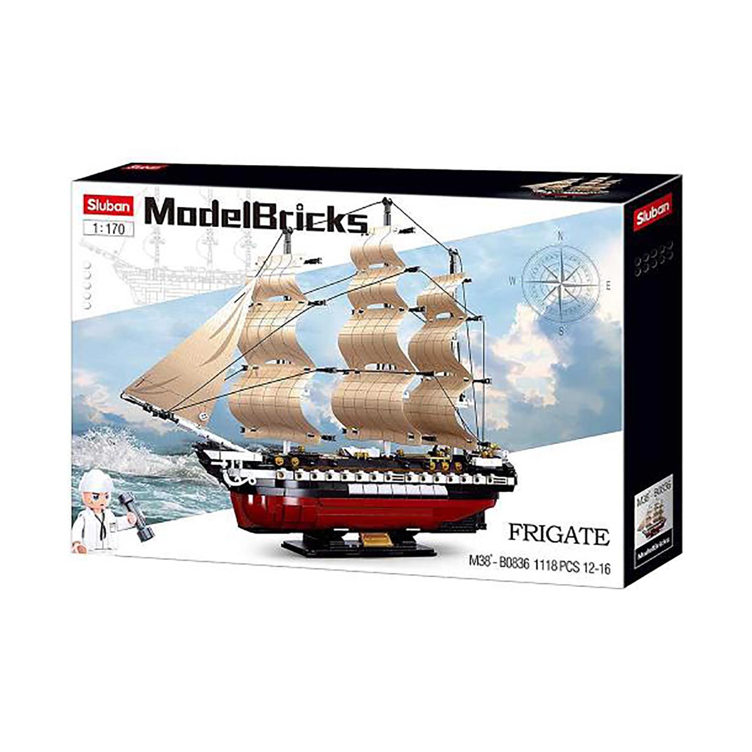 Fregatte - Bausteine Set M38-B0836