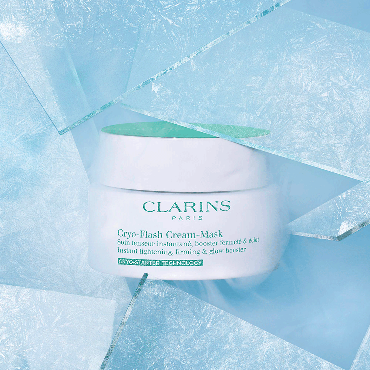 Clarins Cryo-Flash Masque-Crème Effet lift immédiat, fermeté & éclat