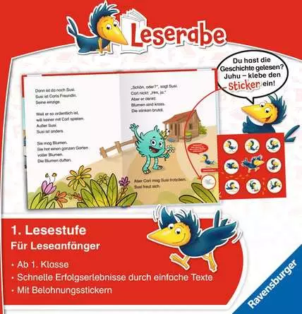 Leserabe - 1. Lesestufe: Der Monster-Sheriff