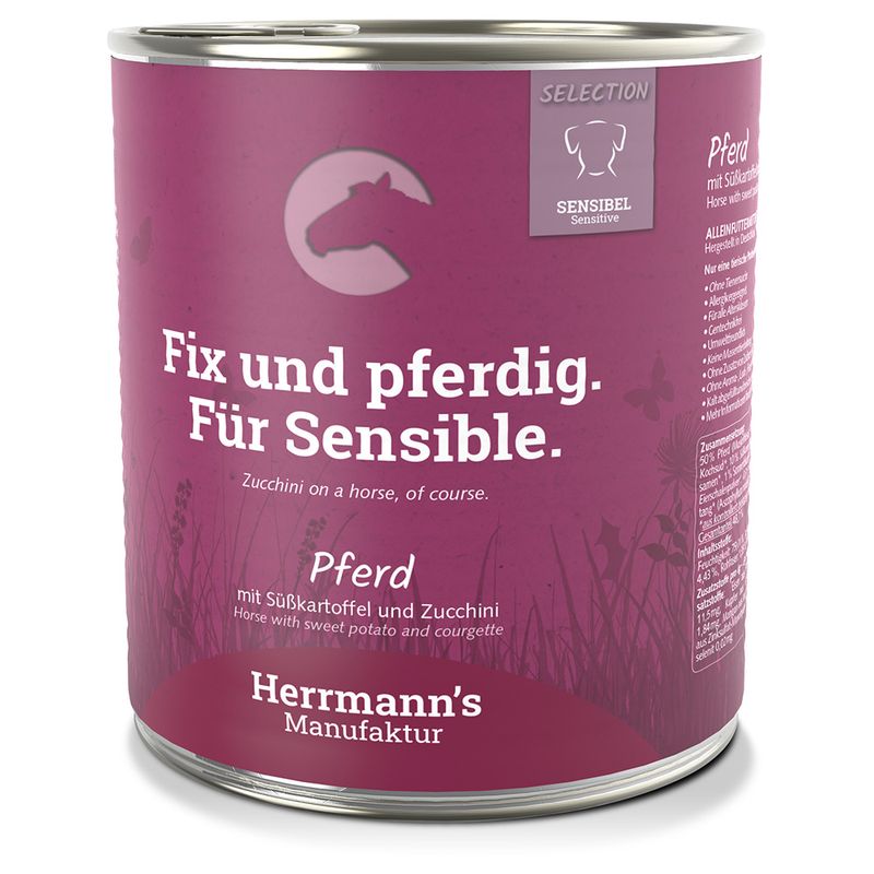 Sparpaket Herrmann´s Bio-Menü Sensitive 12 x 800 g