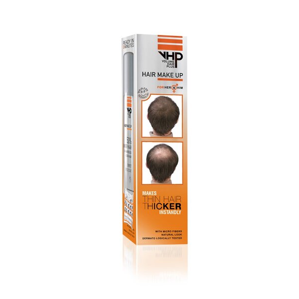 Lak za gostejše lase Volume Hair Plus temno rjave barve 150 ml