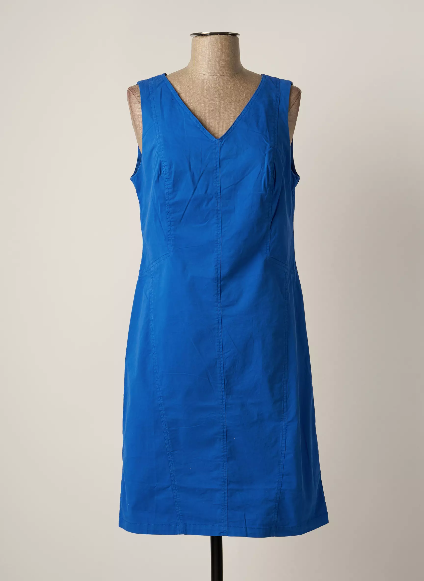 Felino Robes Mi Longues Femme couleur bleu