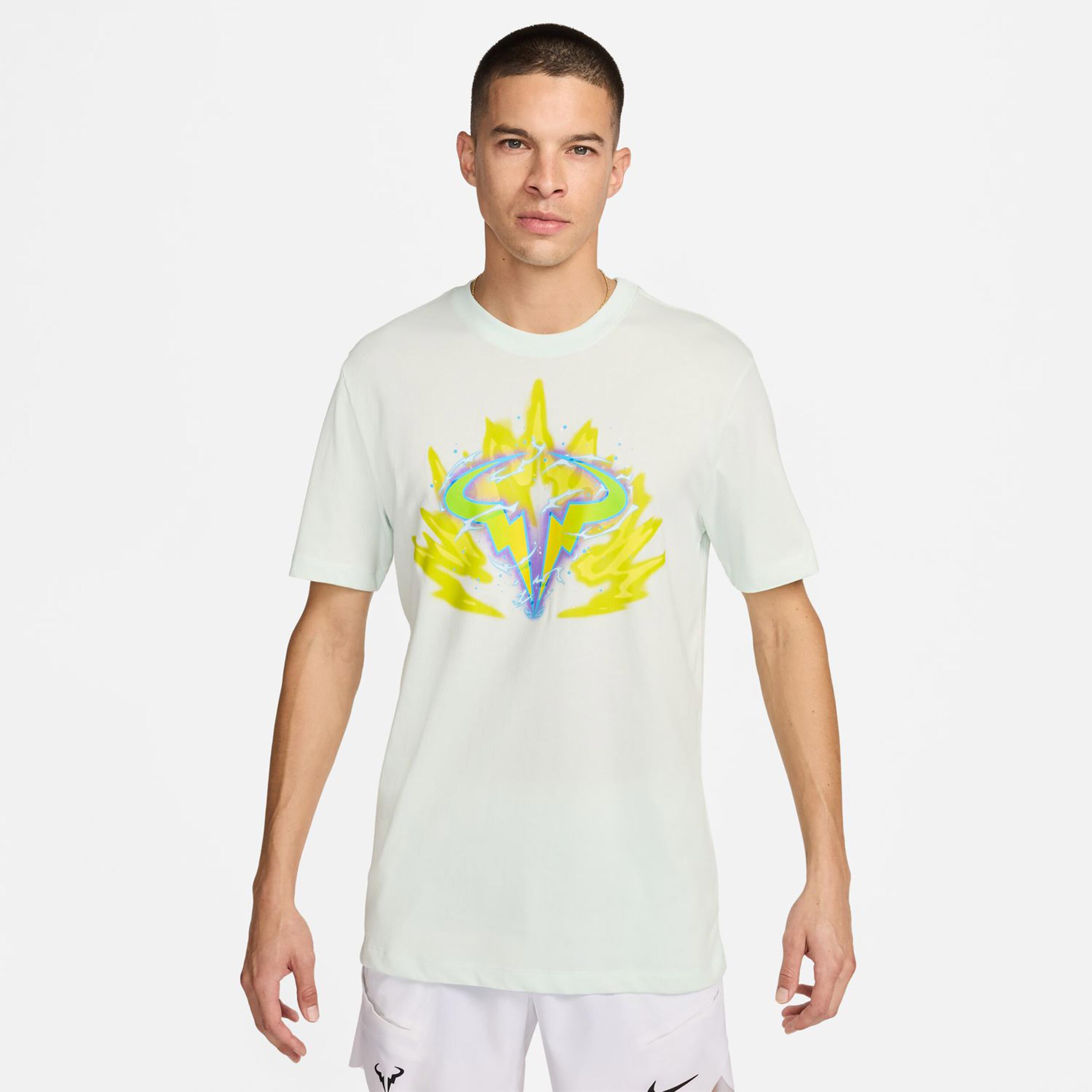 Dri-Fit Court Rafa T-Shirt Herren - Hellgrün