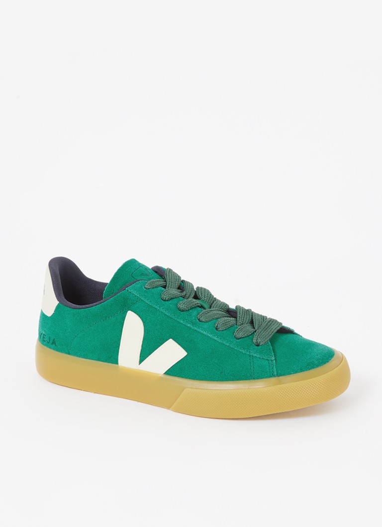 Baskets Veja Campo en daim avec détails en cuir