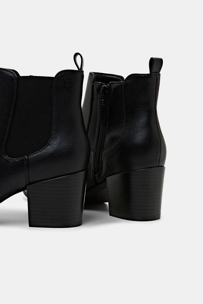Boots aus veganem Leder