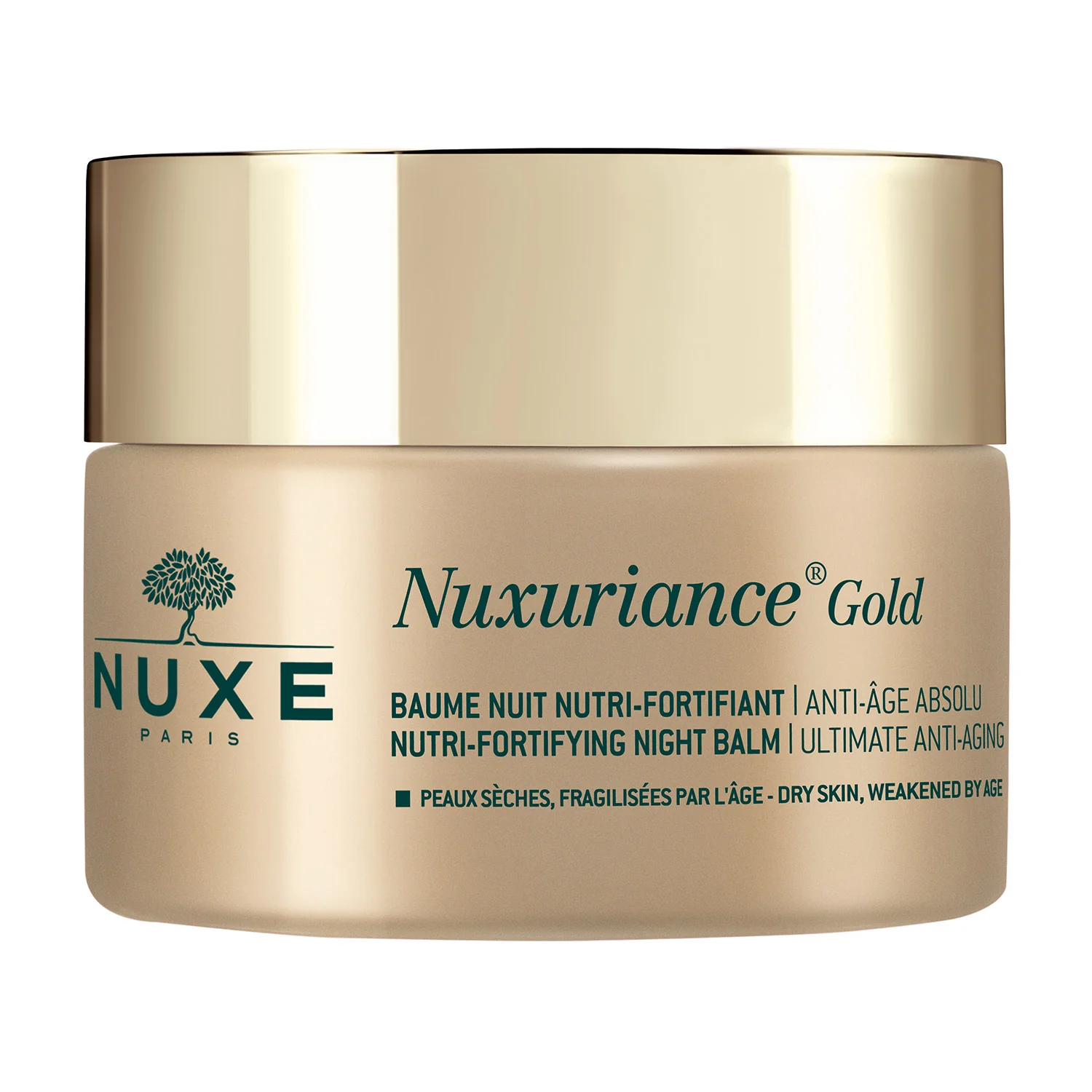 Bálsamo de noche nutritivo y fortificante Nuxuriance Gold - Tratamiento nocturno antiarrugas