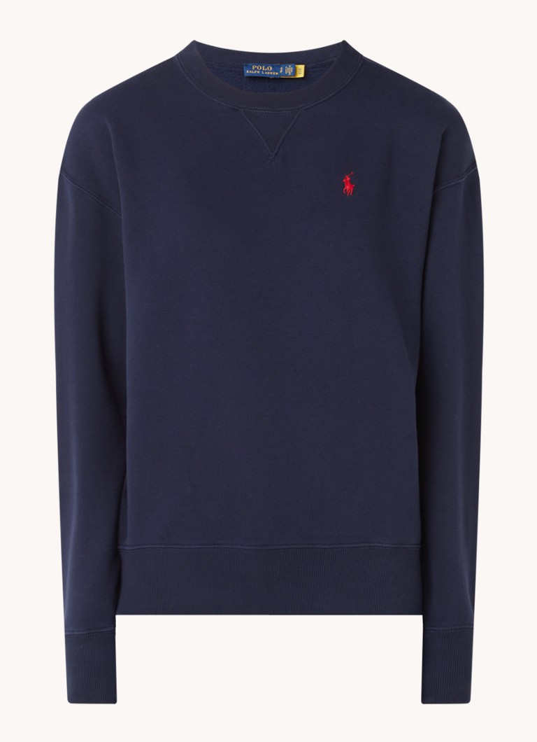 Pulover Ralph Lauren cu logo brodat