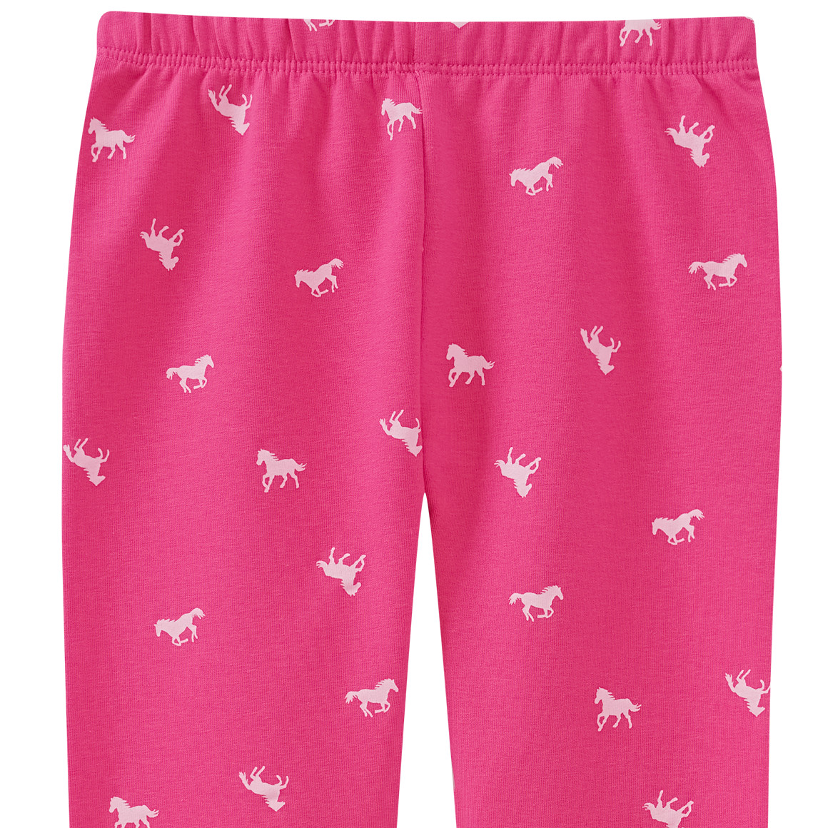 Mädchen Leggings mit Pferde-Allover