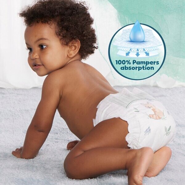 Pampers Harmonie Size 4 Diapers Size 4 (9-14kg), 22 pieces