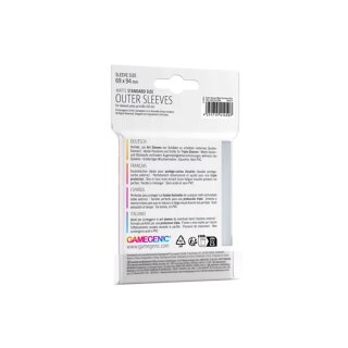 Gamegenic - Outer Sleeves Matte Standard Size 69 x 94mm (50)
