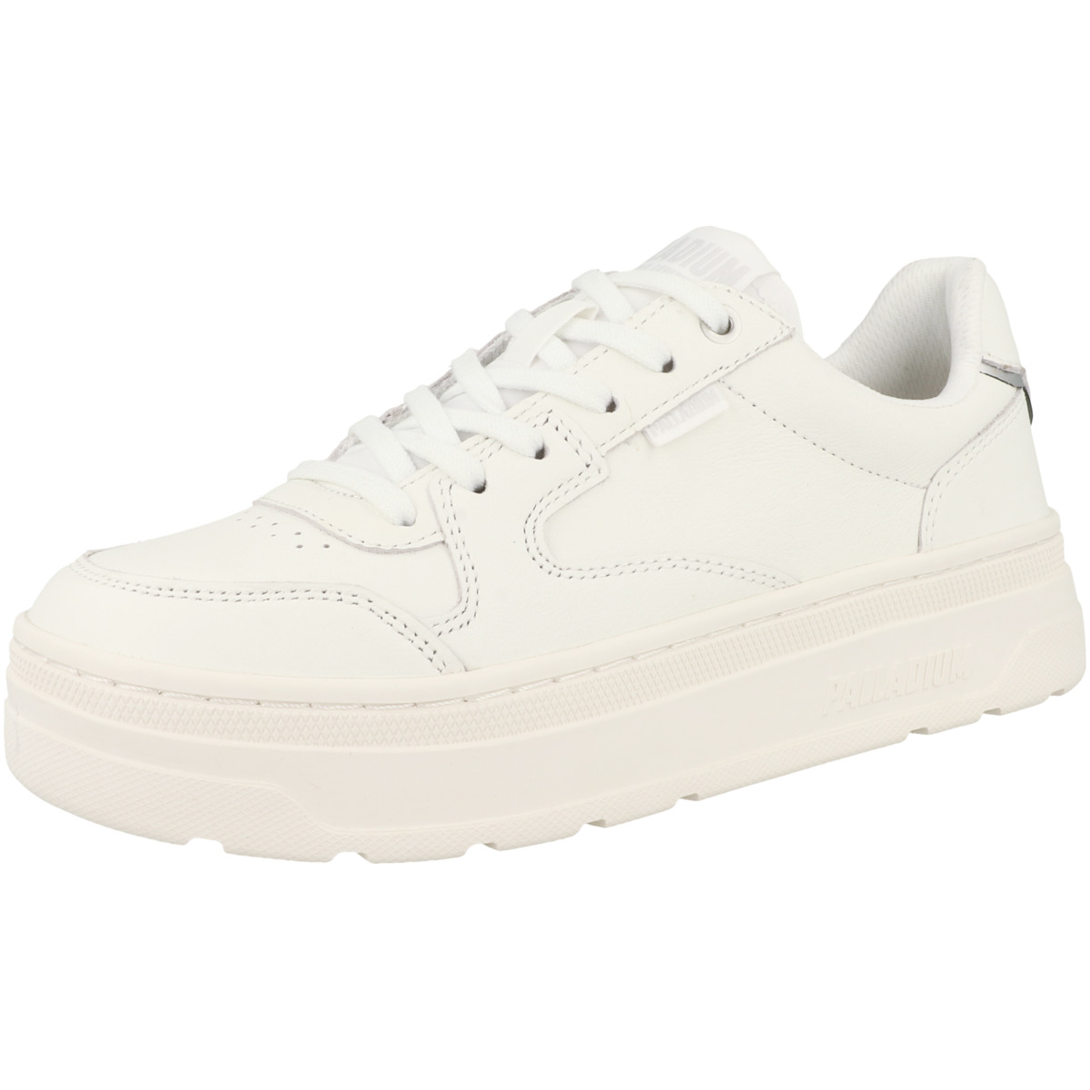 Palladium Pallasphalt Lo Lth Sneaker Low weiss