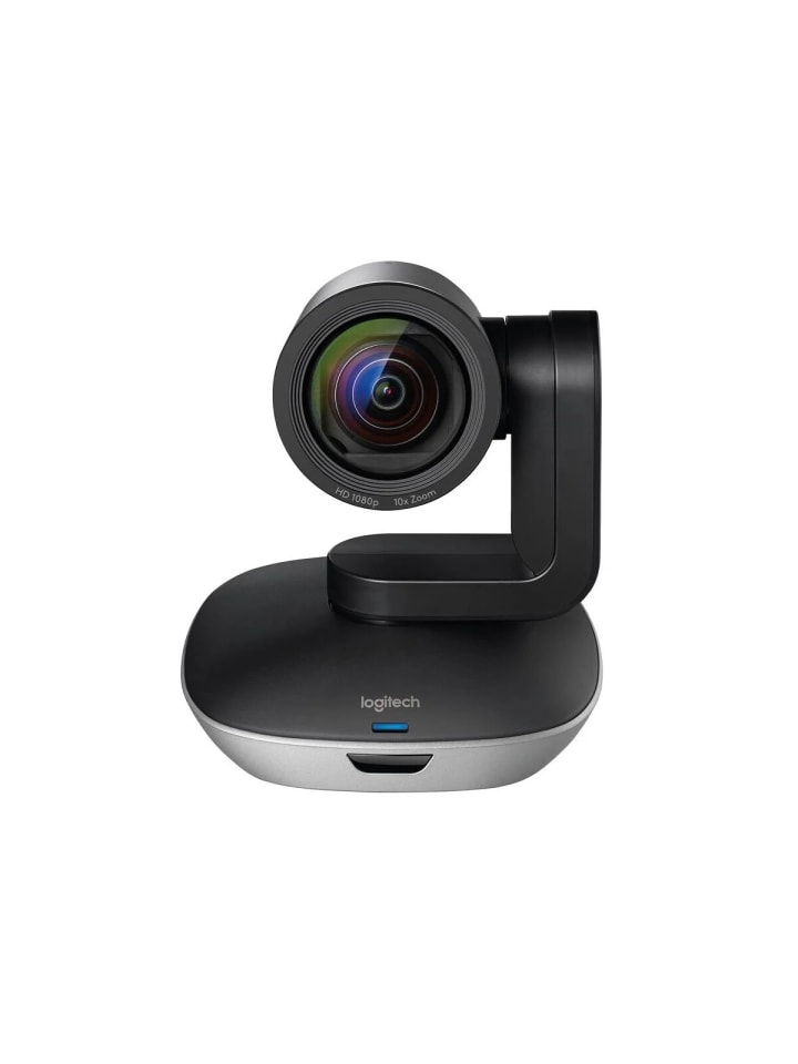 Logitech HD Webcam mit Videokonferenzsystem - Logitech GROUP Full HD-Webcam in Schwarz günstig kaufen onesize
