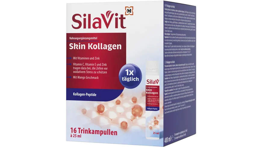 SilaVit Skin Kollagen Trinkampullen 400 ml