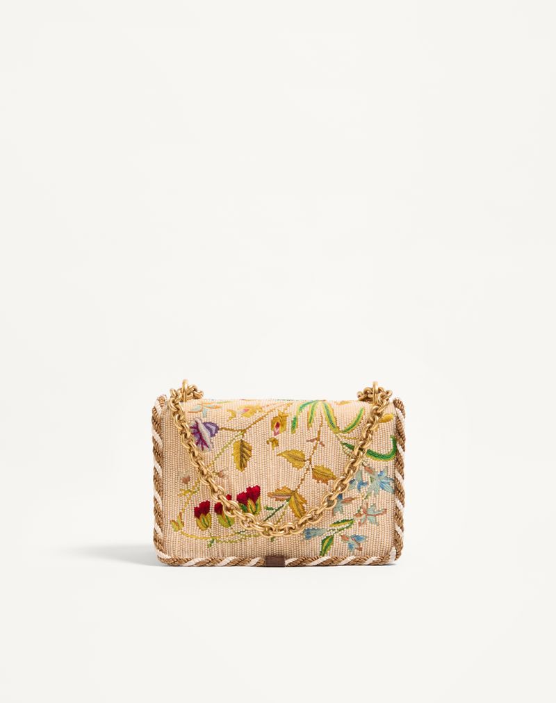 Valentino Garavani Vain Broderet Lille Skuldertaske