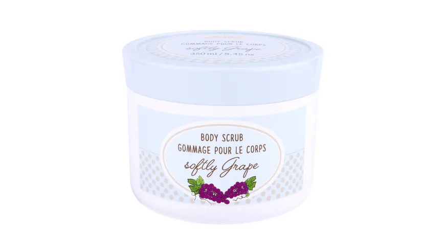 BadeFee Körperpeeling Softly Grape 350 g