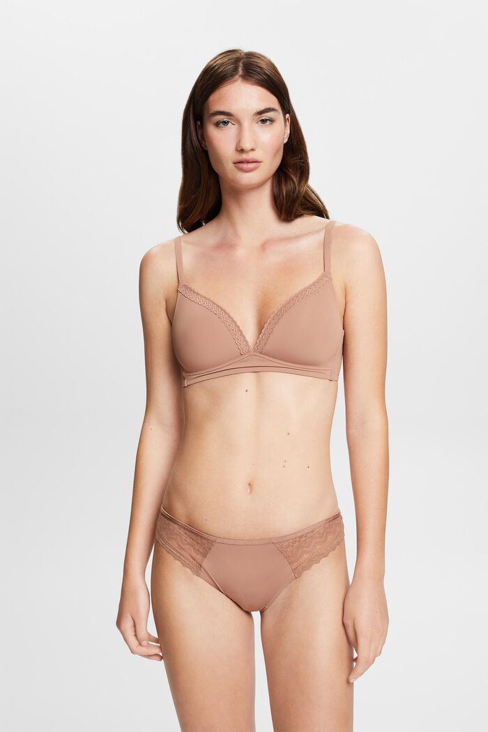 Brazilian Hipster-Slip mit grafischer Spitze