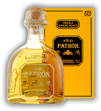 Patrón Anejo Patrón Anejo Flüssiges Gold - ein Synonym, das nicht nur auf Rum, sondern im Falle des Patrón Añejo Tequila gleichermaßen zutrifft 0,7	 Liter - Vol 40%