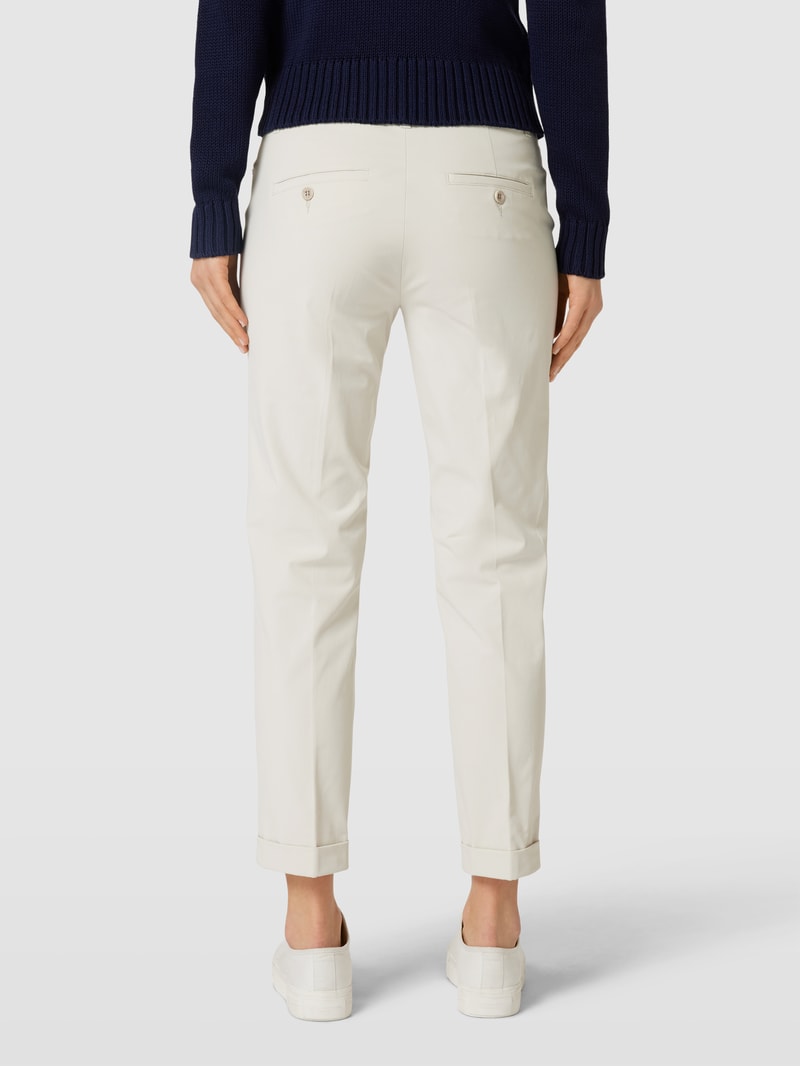 Stoffhose mit Stretch-Anteil Modell 'Ute' in beige