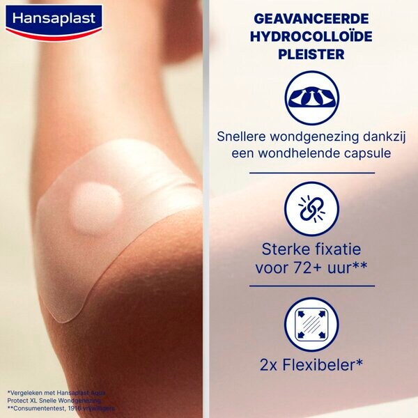 Hansaplast Expert Second Skin Protection -hydrokolloidilaastarit, lääkinnällinen laite - 6 kpl