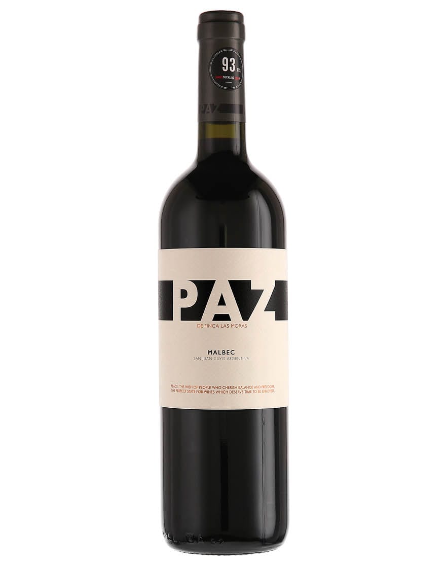 San Juan DOC Paz Malbec 2021 Finca Las Moras 0,75 ℓ