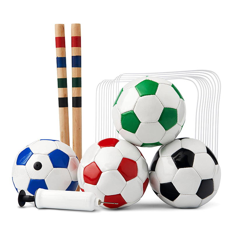 Fotball krokket sett