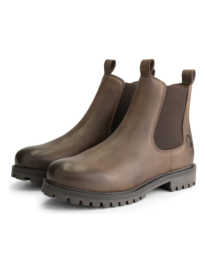 TRAVELIN' Leder-Chelsea-Boots 