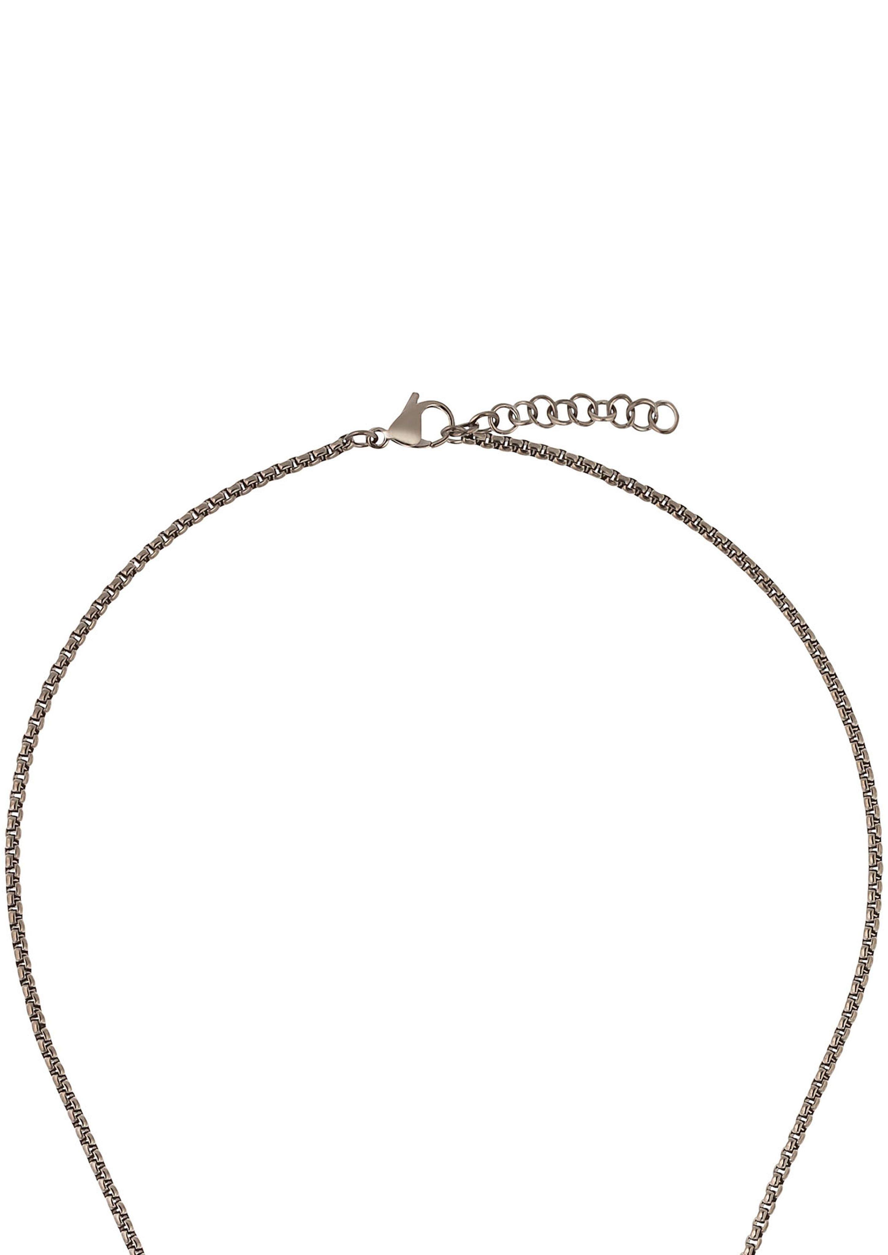 Edelstahlkette mit Kreuz-Anhänger  6008023-95B0