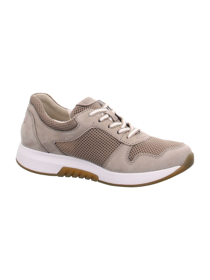 Gabor Comfort Komfort Schnürschuhe in Beige günstig kaufen