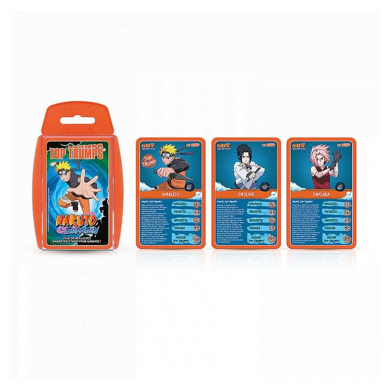 Jeu de cartes Top trumps Naruto Shippuden